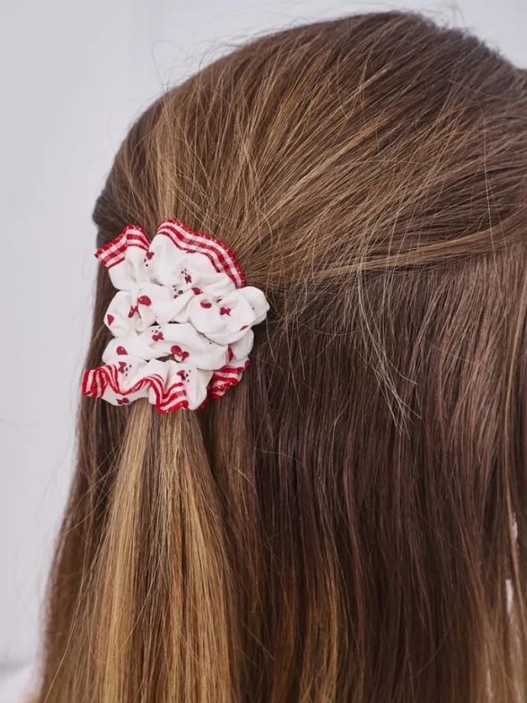 Zestaw 2 gumek do włosów z printem Duettia Damskie Akcesoria Do Włosów