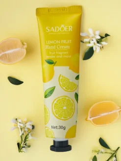 Outlet Sadoer Krem do rąk Cytrynowy 30 g Dłonie