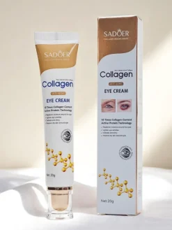 Sale Sadoer Krem pod oczy z kolagenem redukujący zmarszczki Twarz