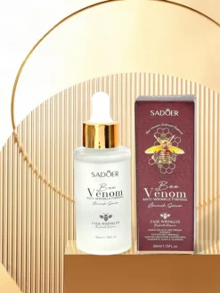 Sale Sadoer Ujędrniające serum pod oczy z jadem pszczelim- redukuje oznaki starzenia Twarz