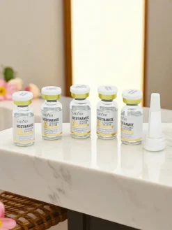 Sadoer Zestaw Lyofilizowanego Pudru Nikotynamidu i Witaminy C Twarz|Twarz