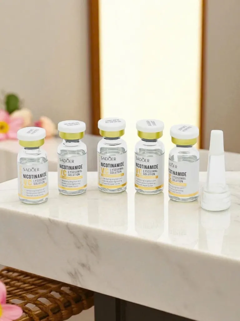 Sadoer Zestaw Lyofilizowanego Pudru Nikotynamidu i Witaminy C Twarz|Twarz