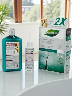 Clearance Shumukh Szampon i Serum do wosów 2w1- stymulujący wzrost włosów Włosy