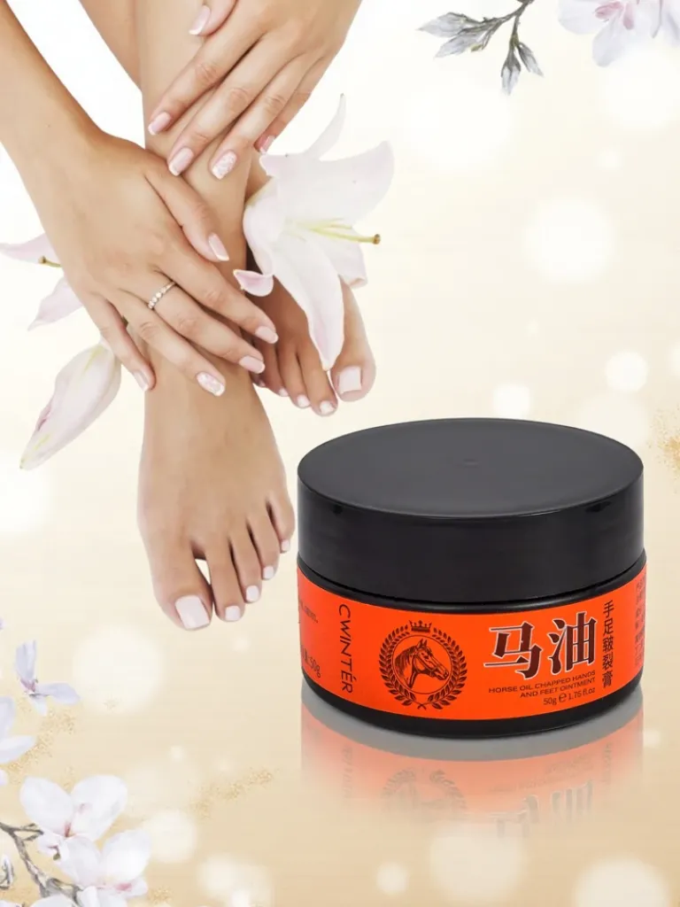 Online Silveria Winter Oleum — krem do rąk i stóp z końskim olejem 50g Dłonie