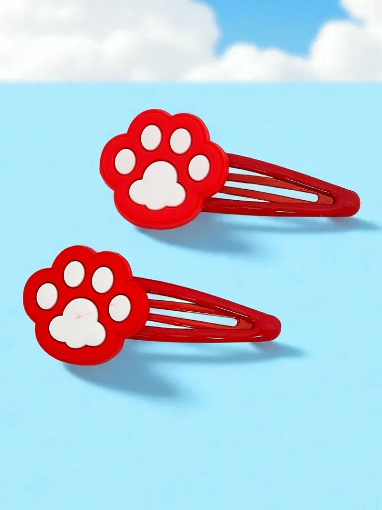 Spinki do włosów w kształcie łapki Dziewczęce