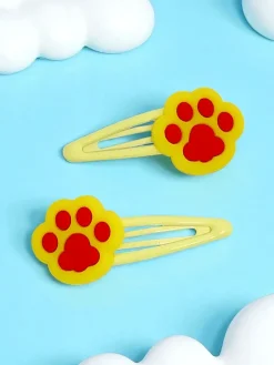 Hot Spinki do włosów w kształcie łapki Dziewczęce