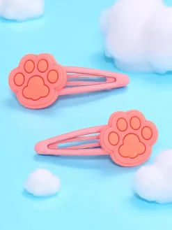 Discount Spinki do włosów w kształcie łapki Dziewczęce