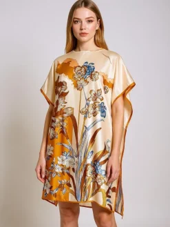 Sukienka Pareo Callista – Wielokolorowa Elegancja na Lato Narzutka Plażowa|Bluzki / Koszule / Koszulki