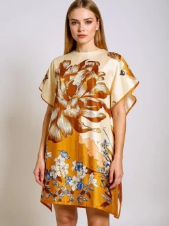 Sukienka Pareo Callista – Wielokolorowa Elegancja na Lato Narzutka Plażowa|Bluzki / Koszule / Koszulki