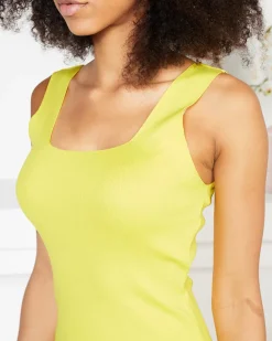 Sukienka tkaninowa na ramiączkach w kolorze m- Odzież Sukienki Letnie|Sukienki Krótkie