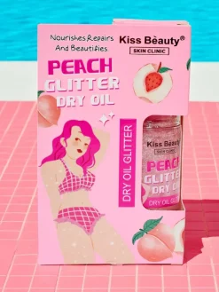 Sale Summer Spray- Rozświetlacz do twarzy i ciała w płynie Peach Twarz