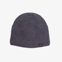 Discount Szara męska ocieplana czapka - Akcesoria Czapki