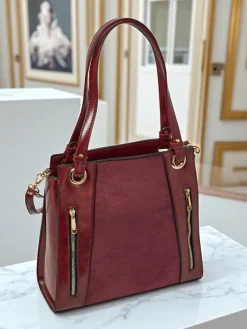 Sale Torebka damska shopper eko skórzana Silent Raven Damskie Torebki Shoppers