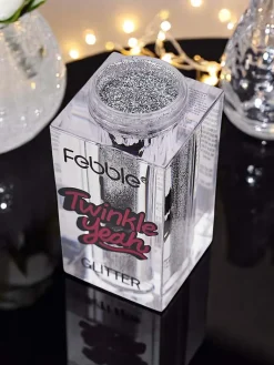 Sale Twinkle Yeah Srebrny brokat do twarzy i ciała Twarz|Oczy