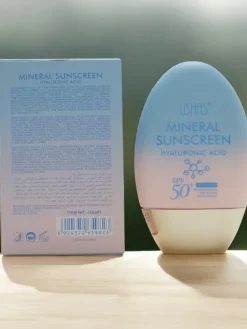 Ushah Krem przeciwsłoneczny z kwasem hialuronowym 50 SPF 60g Ciało