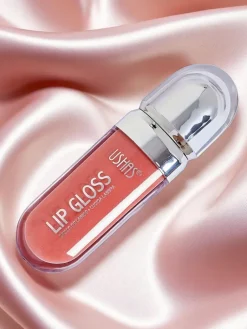 Outlet USHAS Błyszczyk do ust z brokatem kolor Deep Pink Usta