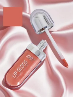 USHAS Błyszczyk do ust z brokatem kolor Pink Usta