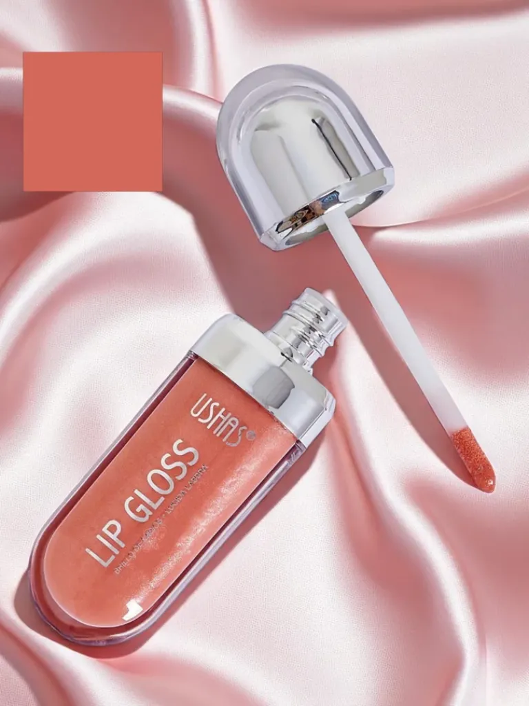 USHAS Błyszczyk do ust z brokatem kolor Pink Usta