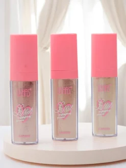 Best USHAS Sypki rozświetlacz do twarzy z gąbeczką Radiance Twarz