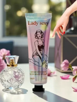 Discount Venus Krem do Rąk Perfumowany 30g - Lady Sexy Rosa Essence, podręczny Dłonie