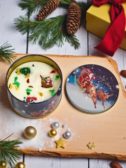 Discount Świąteczna świeca zapachowa Christmas Time Dekoracje I Ozdoby|Artykuły Chemiczne