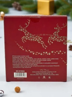 Hot Świąteczna świeca zapachowa Christmas Evening Dekoracje I Ozdoby|Artykuły Chemiczne