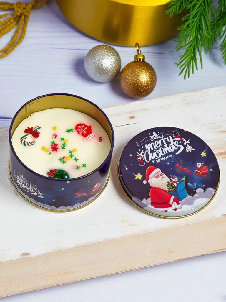 Discount Świąteczna świeca zapachowa Christmas Time Dekoracje I Ozdoby|Artykuły Chemiczne