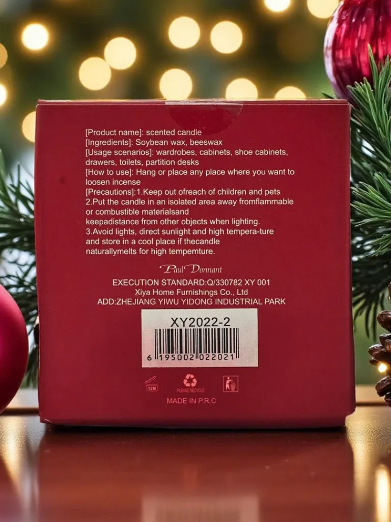 Best Świąteczna świeca zapachowa Christmas Evening Dekoracje I Ozdoby|Artykuły Chemiczne