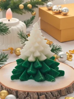 New Świąteczna świeca zapachowa Christmas Evening Dekoracje I Ozdoby|Artykuły Chemiczne