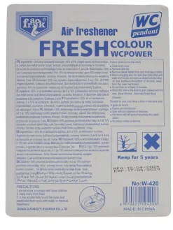 Discount Zawieszka do WC Morska Bryza 40 g Artykuły Chemiczne