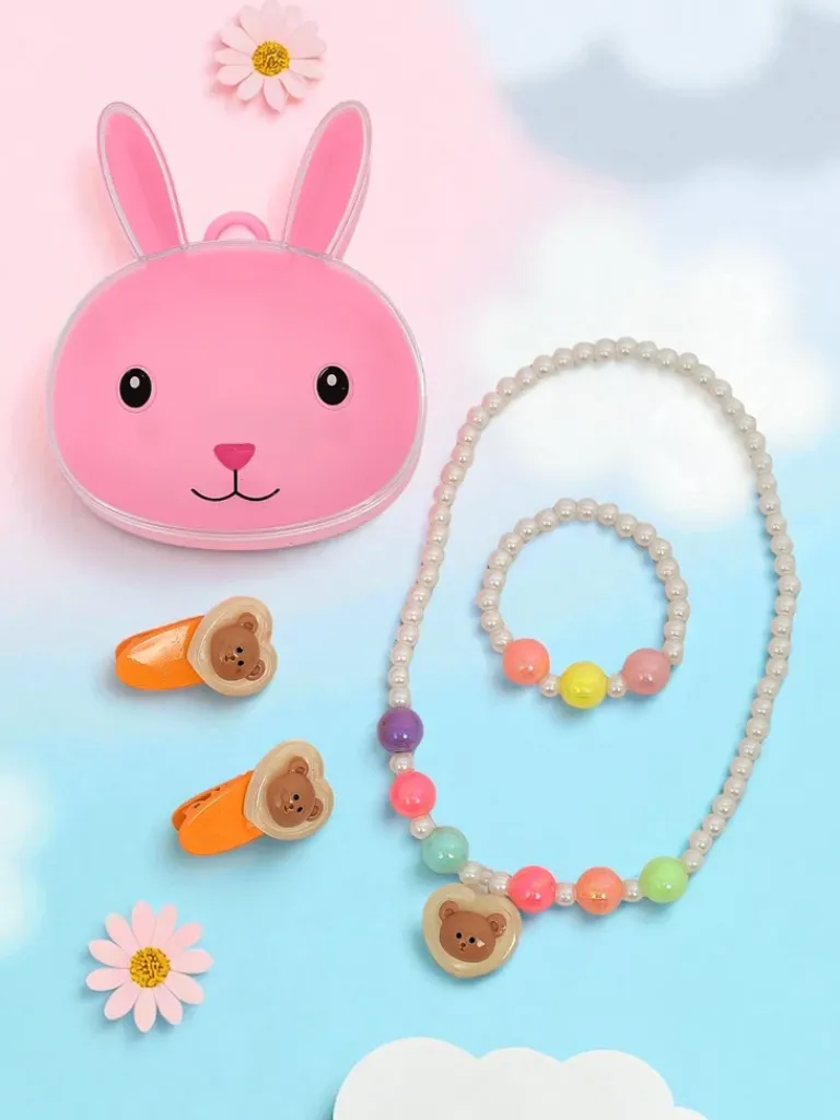 Hot Zestaw biżuterii dla dzieci Bambina Dolce White Dziewczęce