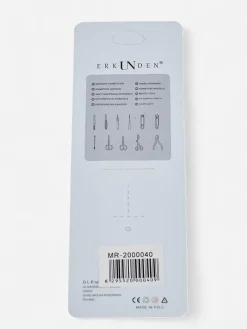 Zestaw do stylizacji rzęs- pęseta do sztucznych rzęs i szczoteczka Oczy